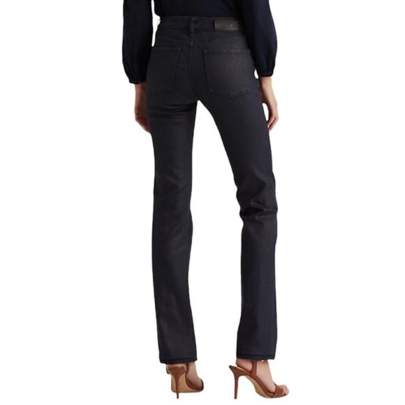 Ralph Lauren Mid-Rise Straight Jeans - Picture 4 of 7